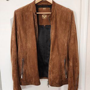 Superdry Suede Cafe Racer Jacket